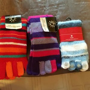 Toes winter socks
