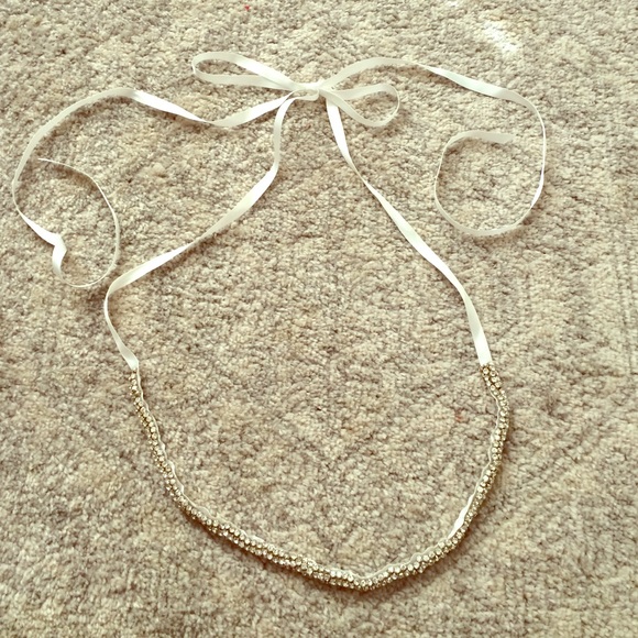 Swarovski crystals - bridal belt