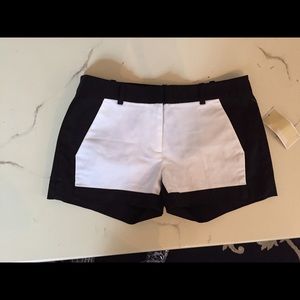 Michael Kors black and white shorts