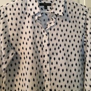 Banana Republic, soft wash button down shirt.
