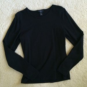 H&M Long Sleeved Black Top