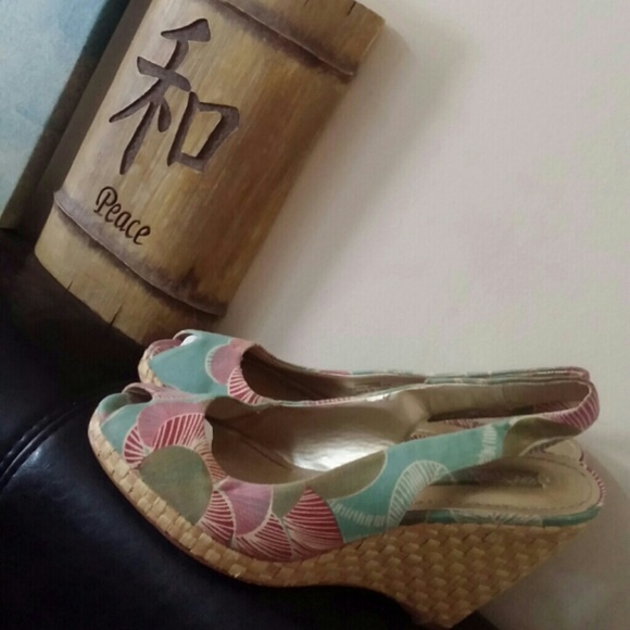 Nine West Sling Back Wedges - Picture 4 of 4