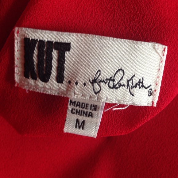 My favorite RED blouse! - Picture 3 of 3