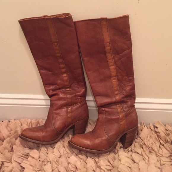Frye boots vintage tall size 6.5