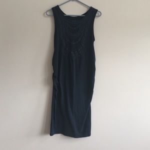 Navy blue Maternity Dress