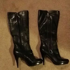 Black Guess Boots - Never Worn
