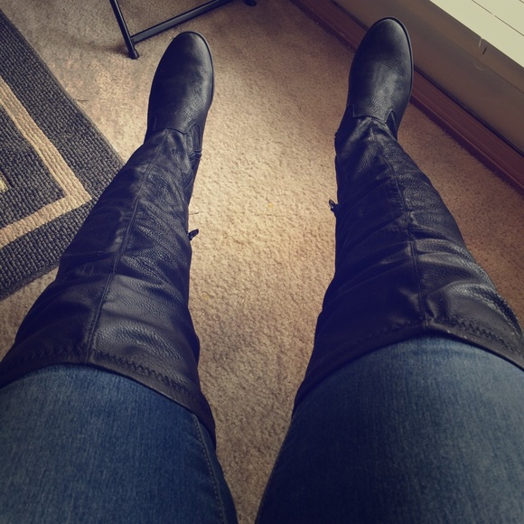 💕Thigh-High Leather Like Boots 💕👢👢