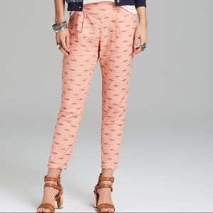 Free People Pants - ✨✂️💰✂️✨EUC Peach and Gold Linen Free People Pants Free People Pants - ✨✂️💰✂️✨EUC Peach and Gold Linen Free People Pants