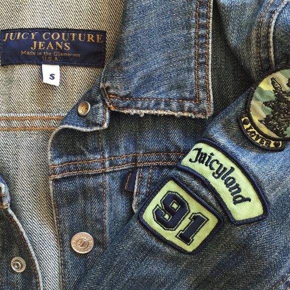 *SOLD* Juicy Couture denim jacket - Picture 2 of 4