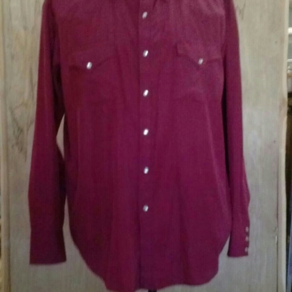 Western shirt worn mens