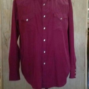Western shirt worn mens