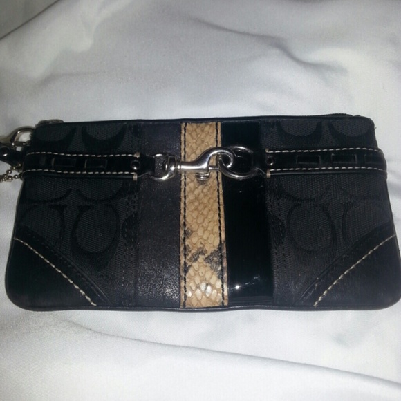 Coach Black Wallet