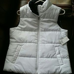 Insulated white Vest