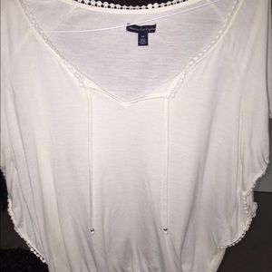 White American Eagle Top