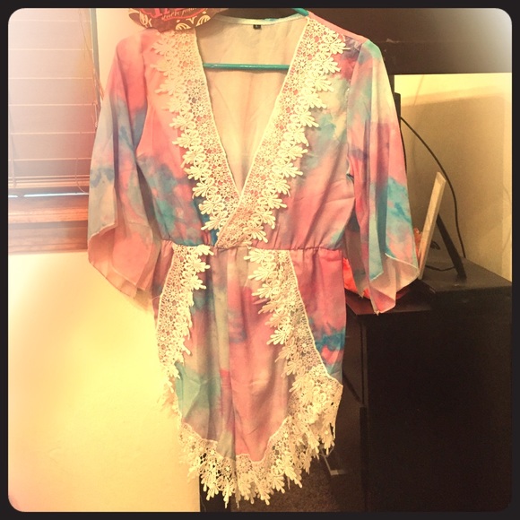Tie Die romper