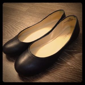 Nine West Shoes - NINE WEST navy blue leather ballet flats Nine West Shoes - NINE WEST navy blue leather ballet flats