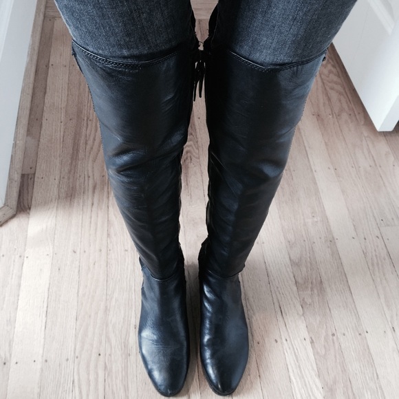Modern Vintage Bernadette Over Knee Boots 36.5 6.5