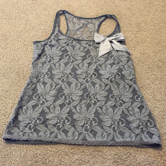 Gray Hollister tank top
