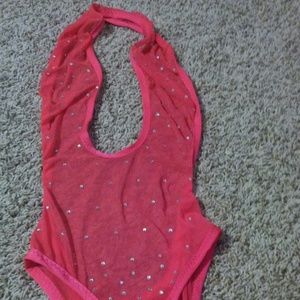 BIG SALE!! Custom made one piece w/matching thong