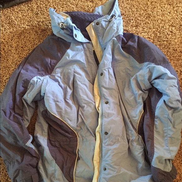 Columbia Women's 2-tone blue winter coat