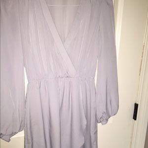 Light grey dress