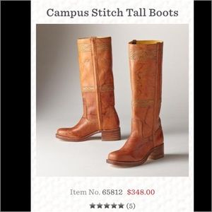 Like new FRYE "campus" riding boots