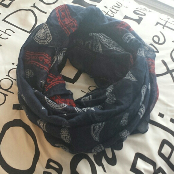 Bandana Print Scarf