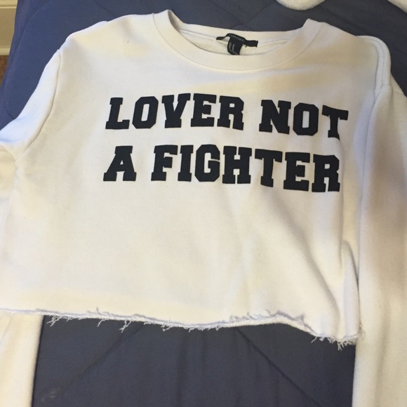 Long sleeve forever 21 crop