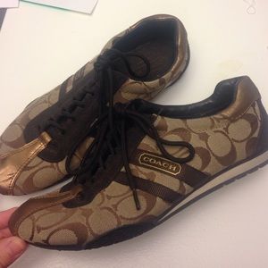 Authentic Coach athletic shoe