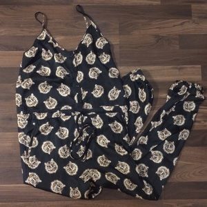 Nasty Gal Lion-Print Jumpsuit