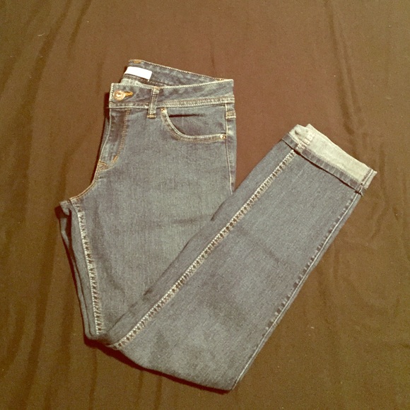 Straight leg jeans