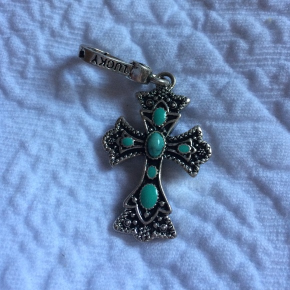 Lucky Brand Cross charm!