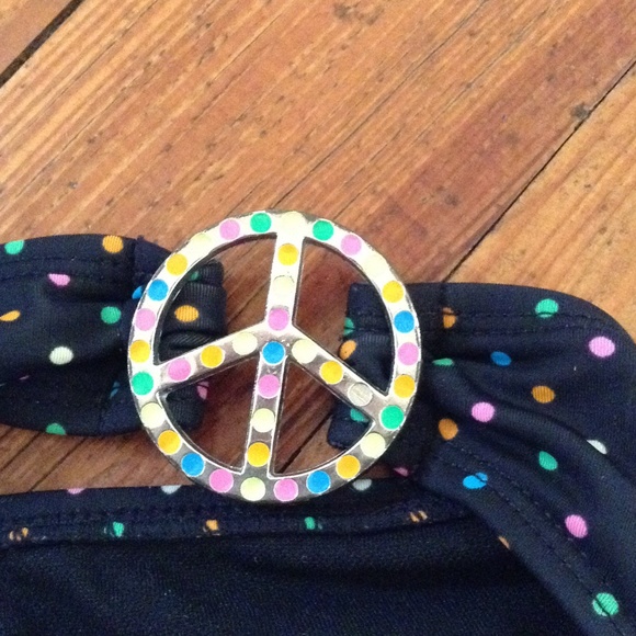 Peace Sign Swimsuit!! - Picture 2 of 2