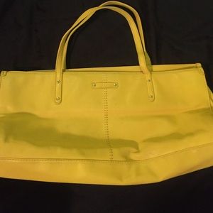 Kate spade yellow leather purse