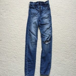 Girls size 8 slim Abercrombie and Fitch jeans