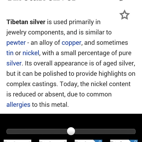 ❌️SOLD Boho Turquoise Silver Earrings - Picture 3 of 3