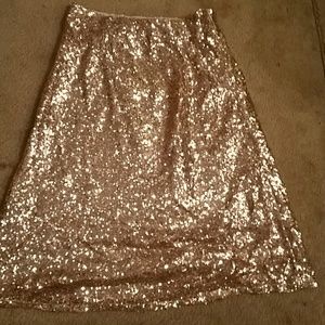 Sequin party skirt