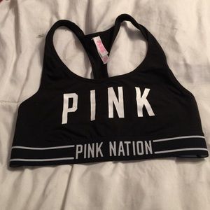 PINK SPORTS TOP -hold