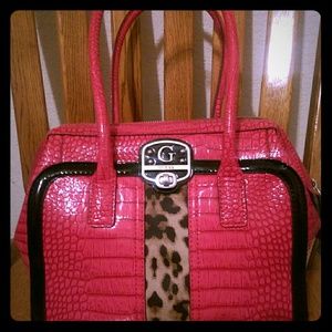 GUESS PINK PURSE