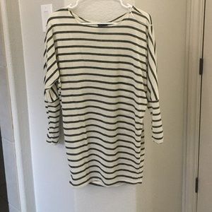 Adorable never worn striped dolman!