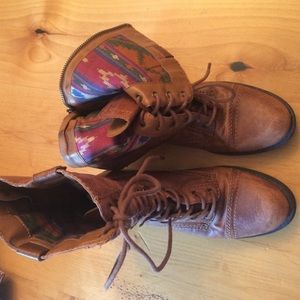 Steve Madden combat boots