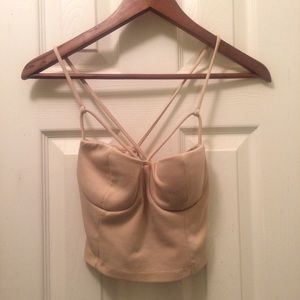 Forever 21 Cross Crop Top