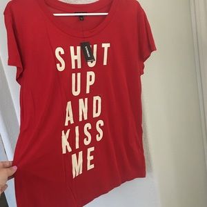 Shut up and kiss me express top. Brand new
