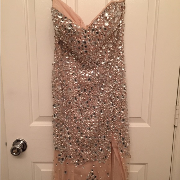 Elegant gown.
