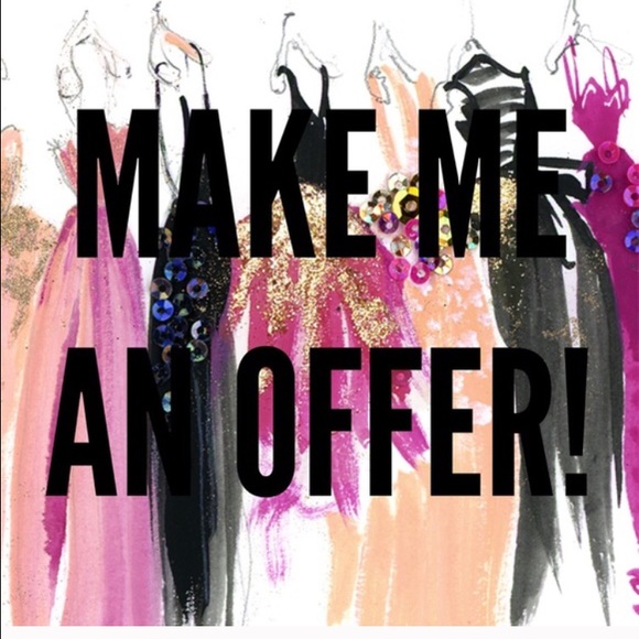 All reasonable offers accepted!