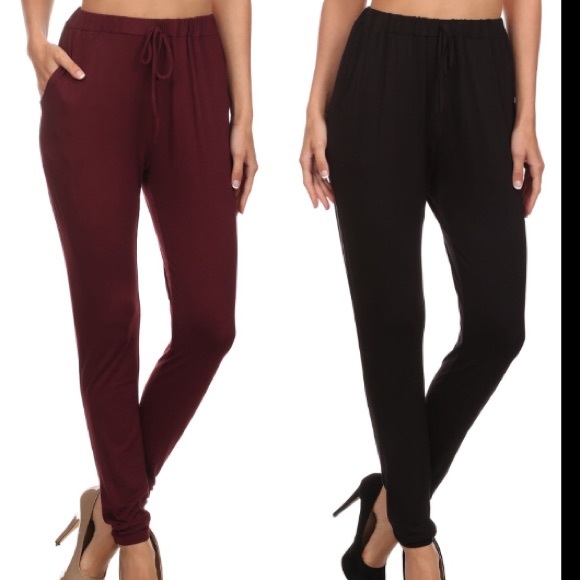 High-waisted Tapered Leg Pants - Picture 2 of 2