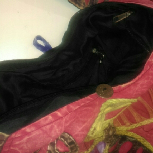 SOLD -------- Peace Hobo Bag - Picture 2 of 4