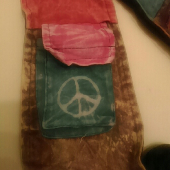 SOLD -------- Peace Hobo Bag - Picture 3 of 4