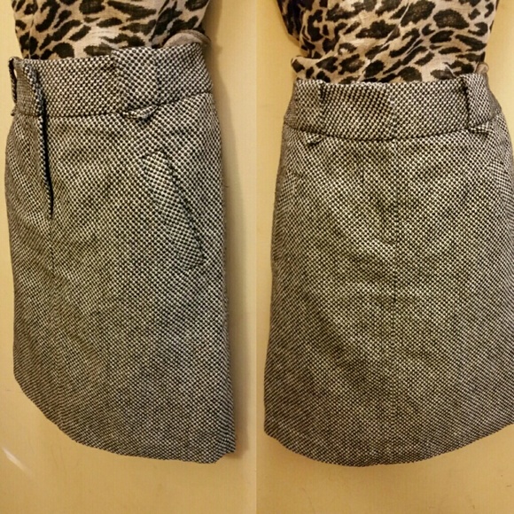 Mini Skirt Tweed 4 pockets - Picture 2 of 4