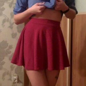 $15 High Waisted Pleated Skirt